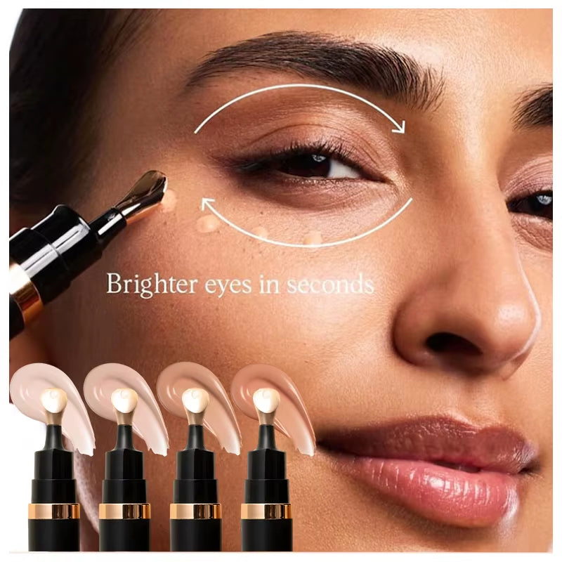 Anti-Aging,Moisturizing Eye Concealer Stick Makeup -Conceals Dark Circles & Fine Lines Full Coverage Concealer Foundation Makeup