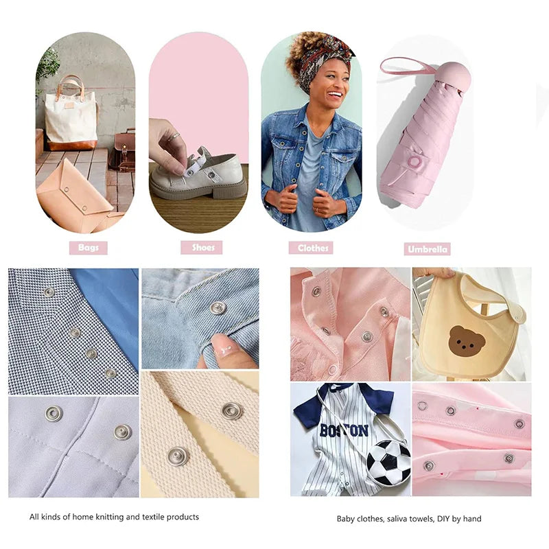 Metal Snap Button Tool Kit