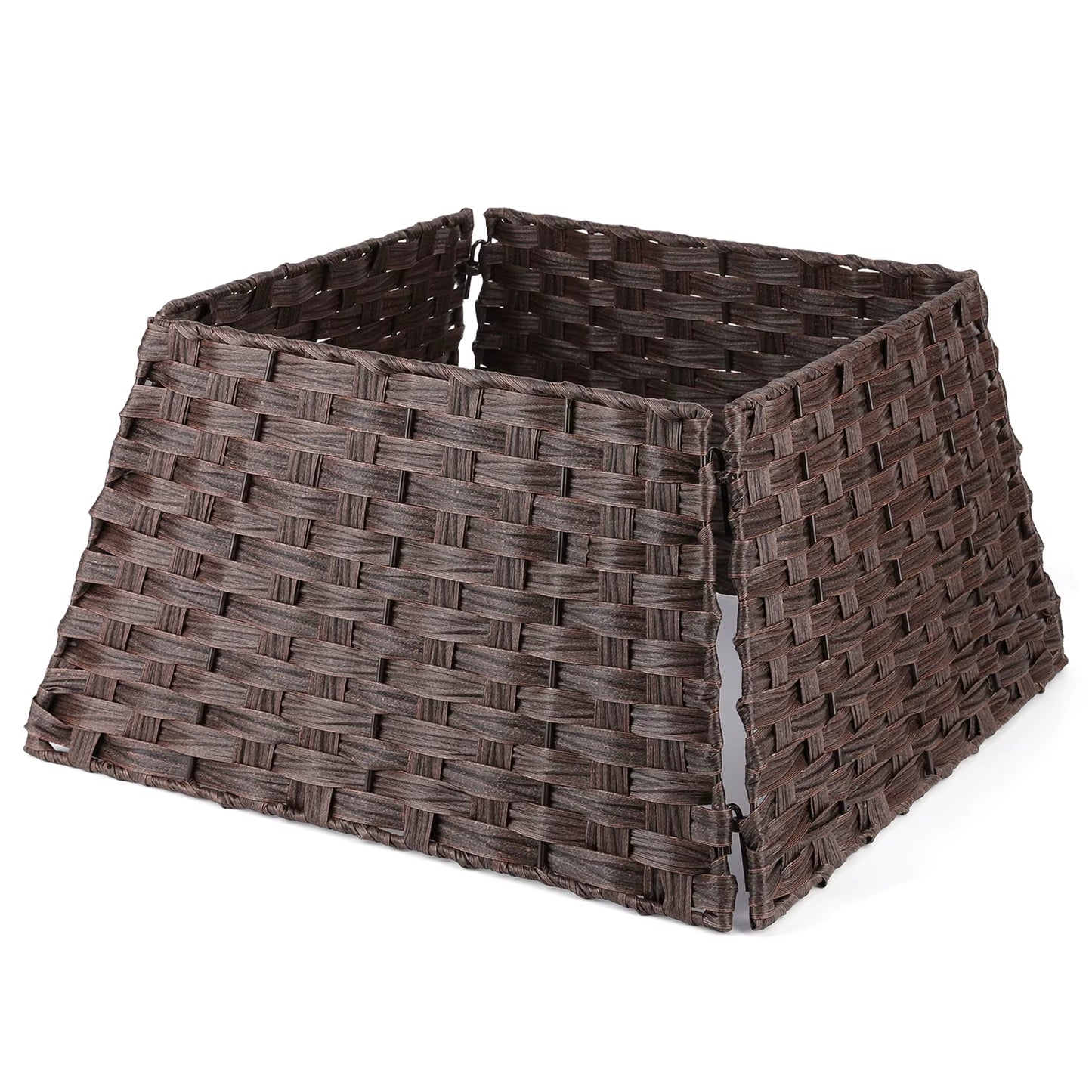 Christmas Tree Collar Faux Rattan