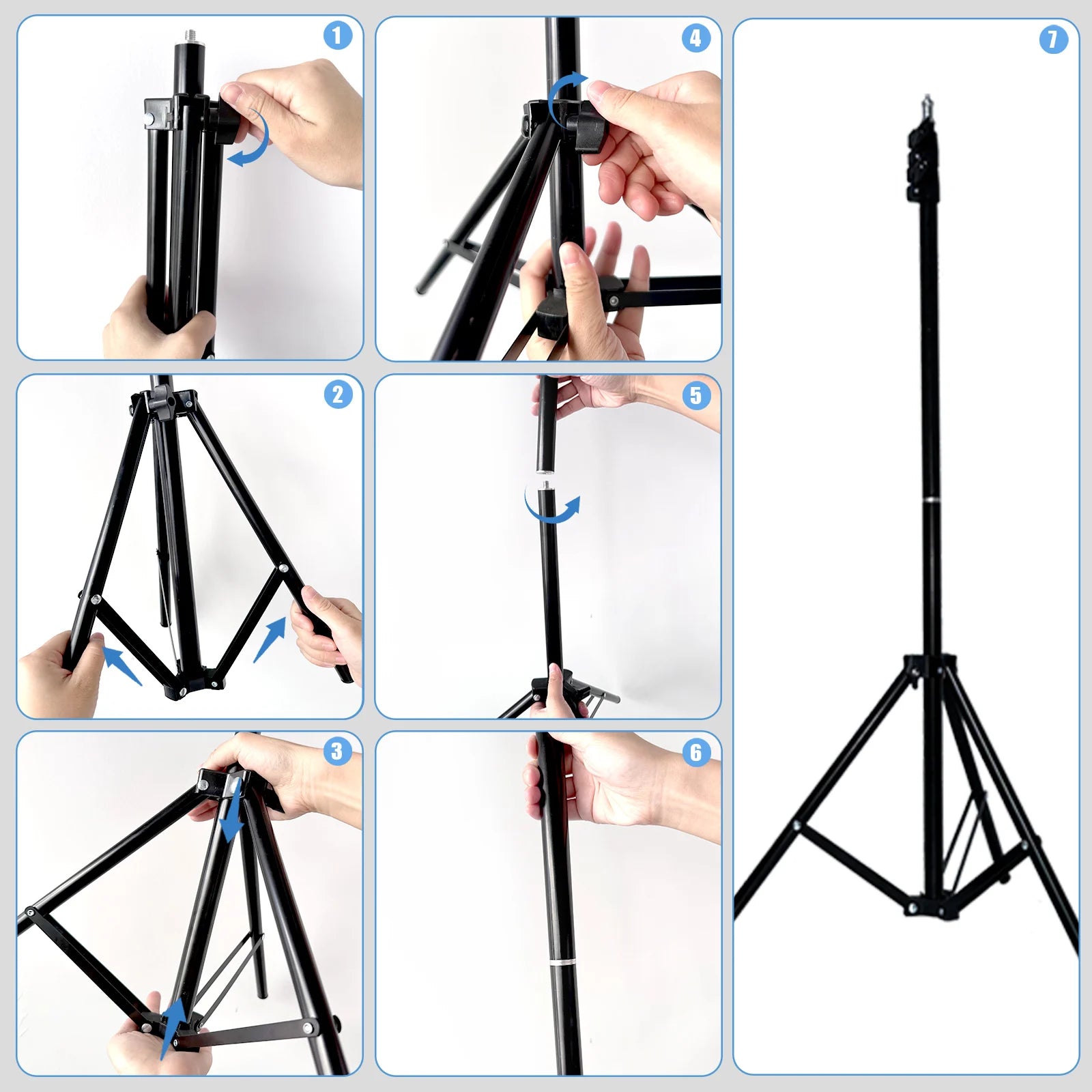 10" 26Cm LED Selfie Ring Light Photography Video Light Ringlight Phone Stand Tripod Fill Light Dimmable Lamp Trepied Streaming