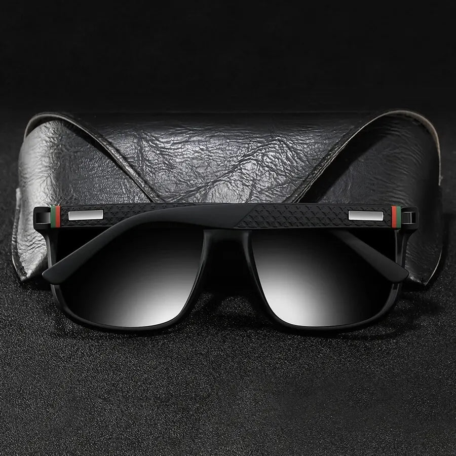 Fashion Vintage Square Sunglasses Men Women Luxury Brand Designer Men'S Sun Glasses Driving Fishing UV400 Eyewear Man