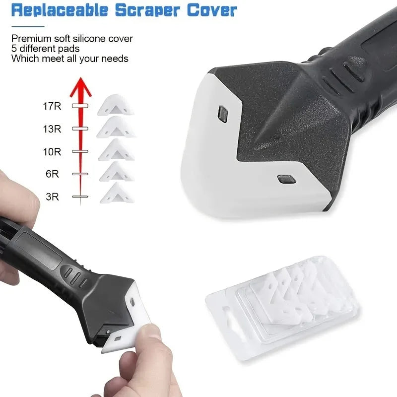 5 in 1 Silicone Scraper Sealant Smooth Remover Tool Set