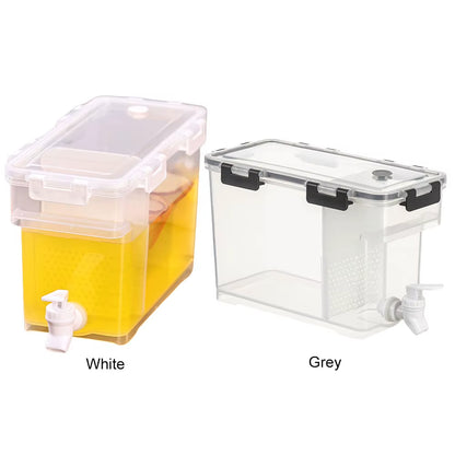 3.5L Beverage Dispenser Fridge Beverage Liquid Drink Container with Spigot Cold Kettle Dispenser for Summer Juice Cold Water